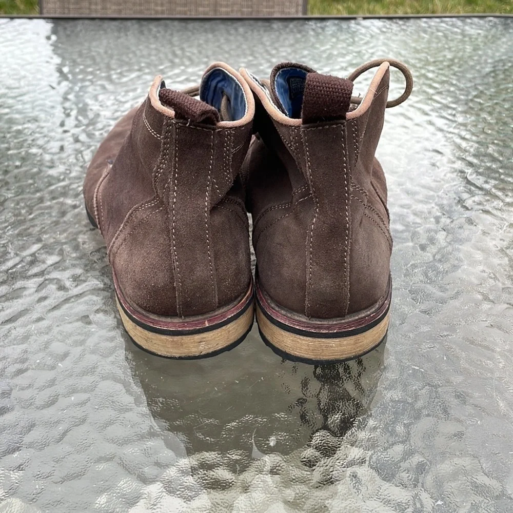 Skechers Mark Nason Harrow Chocolate Suede Chukka Ankle Boot size 11